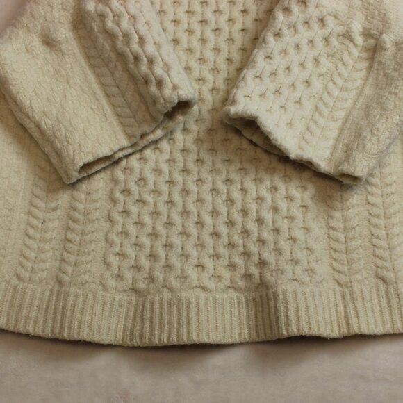 Blarney Woollen Mills Crop Sleeve Merino Sweater Womens XL - Picture 5 of 7